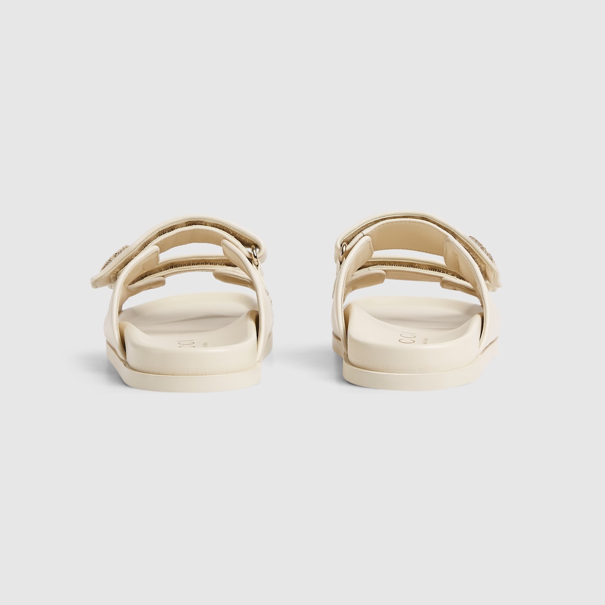 Gucci Women’s sandal with crystal Double G - Image 3